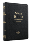 Biblia Reina Valera 60. Chica vinil negro canto pintado.  Reina Valera042