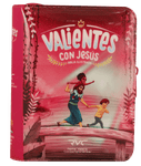 Biblia Reina Valera Contemporánea Valientes con Jesús Rosa Palabras de Jesús en rojo
