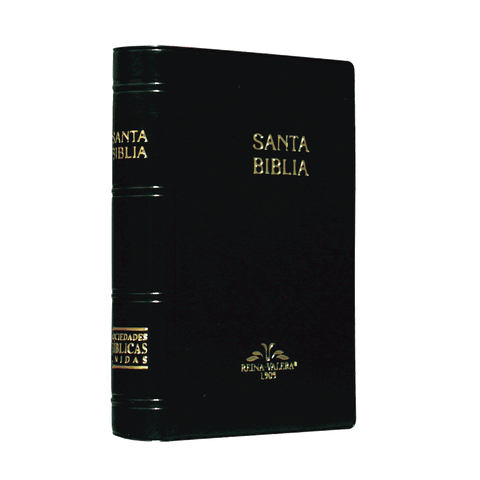 Biblia Bolsillo vinil negro 1909