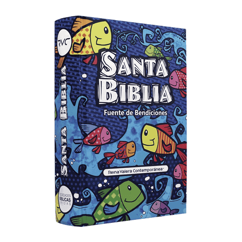 Biblia Fuente de Bendiciones para Niños, Compacta, RVC, tapa dura a color