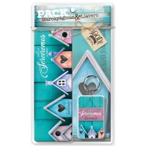 Pack separador + llavero casa