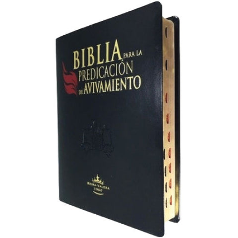 Biblia Reina Valera60 para la predicación de avivamiento letra grande Índice-PEN