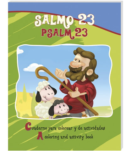Salmo 23 cuaderno para colorear
